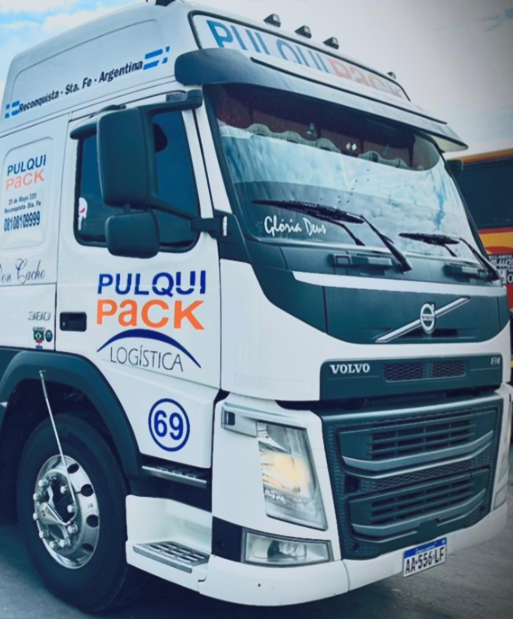 Flota PULQUIPACK en carretera